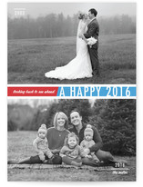 Looking Back to See Ahead New Year's Photo Cards