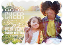 Good Cheer New Year's Photo Cards