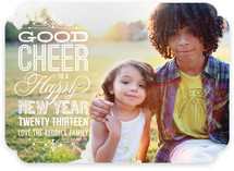 Good Cheer New Year's Photo Cards