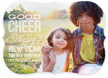 Good Cheer New Year's Photo Cards