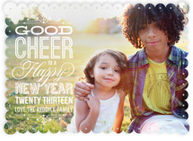 Good Cheer New Year's Photo Cards