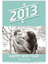 Vintage Beginnings New Year's Photo Cards