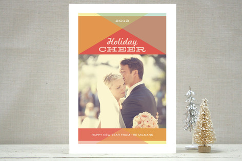 Colorful New Year New Year's Photo Cards