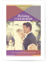 Colorful New Year New Year's Photo Cards