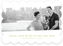 Tilt Classic New Year's Photo Cards