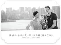 Tilt Classic New Year's Photo Cards