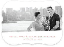 Tilt Classic New Year's Photo Cards