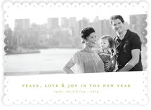 Tilt Classic New Year's Photo Cards