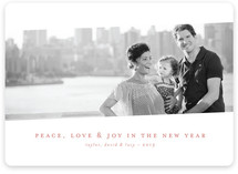Tilt Classic New Year's Photo Cards