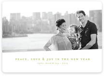 Tilt Classic New Year's Photo Cards