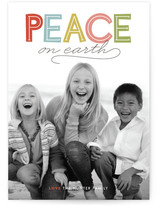 Modern Headline New Year's Photo Cards