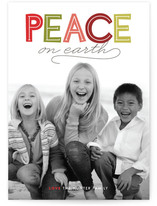 Modern Headline New Year's Photo Cards