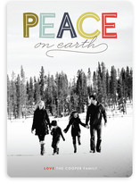 Modern Headline New Year's Photo Cards