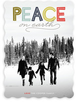 Modern Headline New Year's Photo Cards