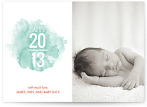 Splash New Year's Photo Cards