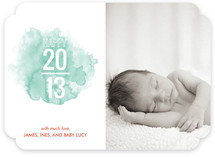 Splash New Year's Photo Cards