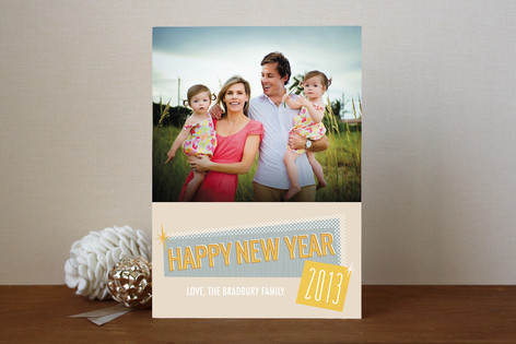 Throwback New Year's Photo Cards