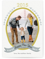 Olive Branch New Year's Photo Cards