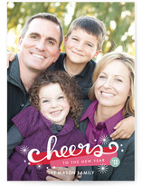 New Year's Cheers New Year's Photo Cards