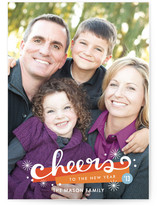 New Year's Cheers New Year's Photo Cards
