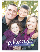 New Year's Cheers New Year's Photo Cards