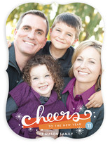 New Year's Cheers New Year's Photo Cards