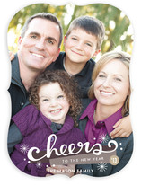 New Year's Cheers New Year's Photo Cards