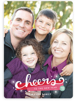 New Year's Cheers New Year's Photo Cards