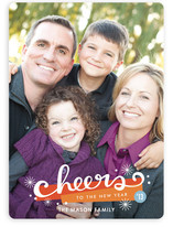 New Year's Cheers New Year's Photo Cards