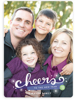 New Year's Cheers New Year's Photo Cards