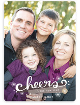 New Year's Cheers New Year's Photo Cards