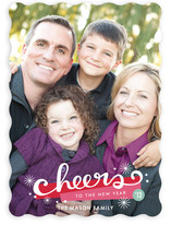 New Year's Cheers New Year's Photo Cards