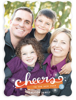 New Year's Cheers New Year's Photo Cards