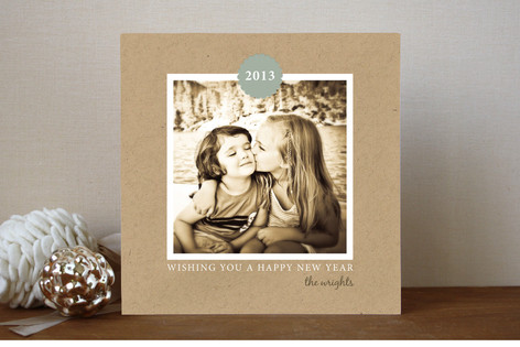 Vintage New Year's Photo Cards