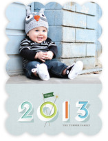Sign & Sparkler New Year's Photo Cards