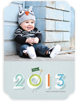 Sign & Sparkler New Year's Photo Cards