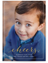 Cheerful New Year's Photo Cards