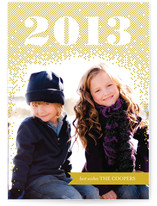 Glittering 2013 New Year's Photo Cards