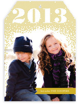 Glittering 2013 New Year's Photo Cards