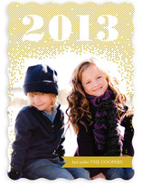 Glittering 2013 New Year's Photo Cards