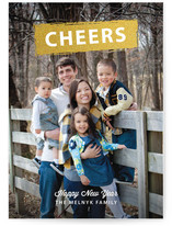 Glitz New Year's Photo Cards