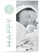 Baby New Year's Photo Cards