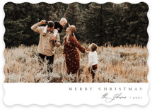 Family Type New Year's Photo Cards