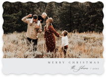 Family Type New Year's Photo Cards