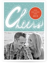 Bubbly Cheers New Year's Photo Cards