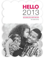 Hello New Year's Photo Cards