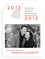 Two Years New Year's Photo Cards