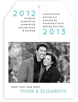 Two Years New Year's Photo Cards