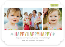 Happy Happy Happy New Year's Photo Cards