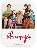 Berry Happy New Year's Photo Cards